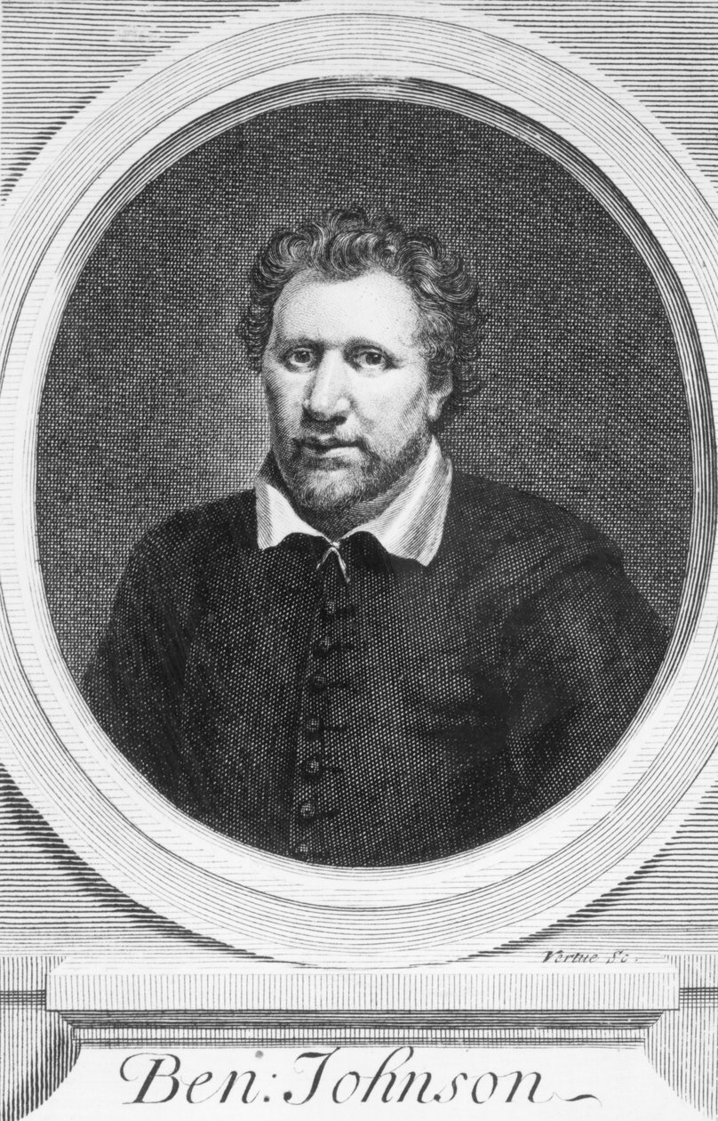 Ben Jonson door George Vertue