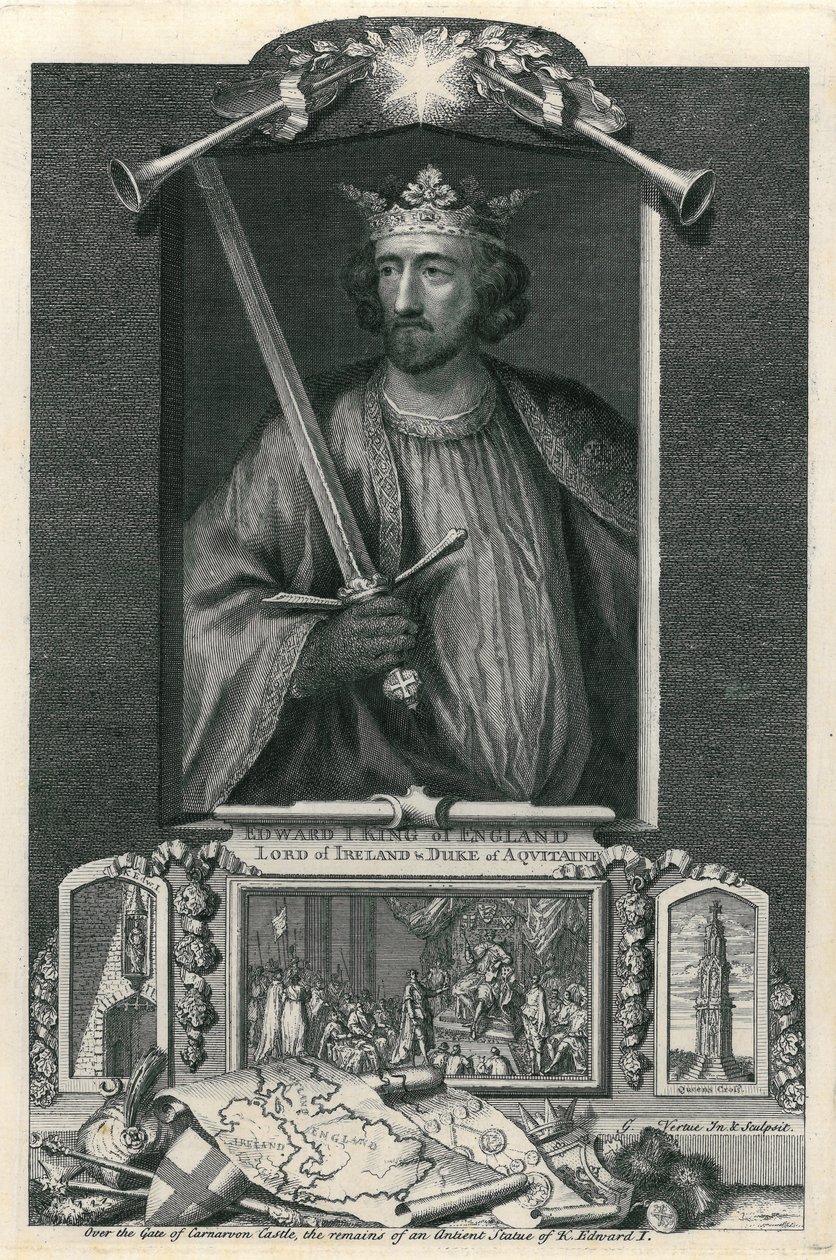 Edward I door George Vertue