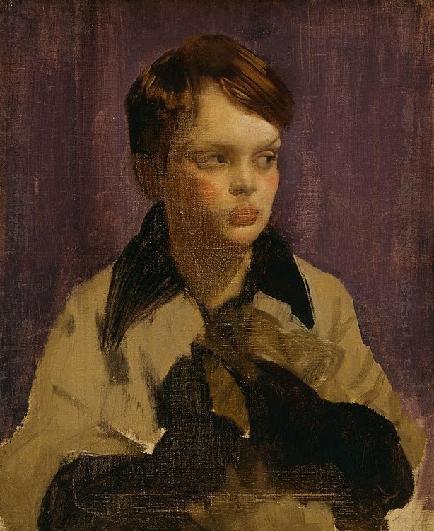 Portret van Maurice Lambert door George Washington Lambert