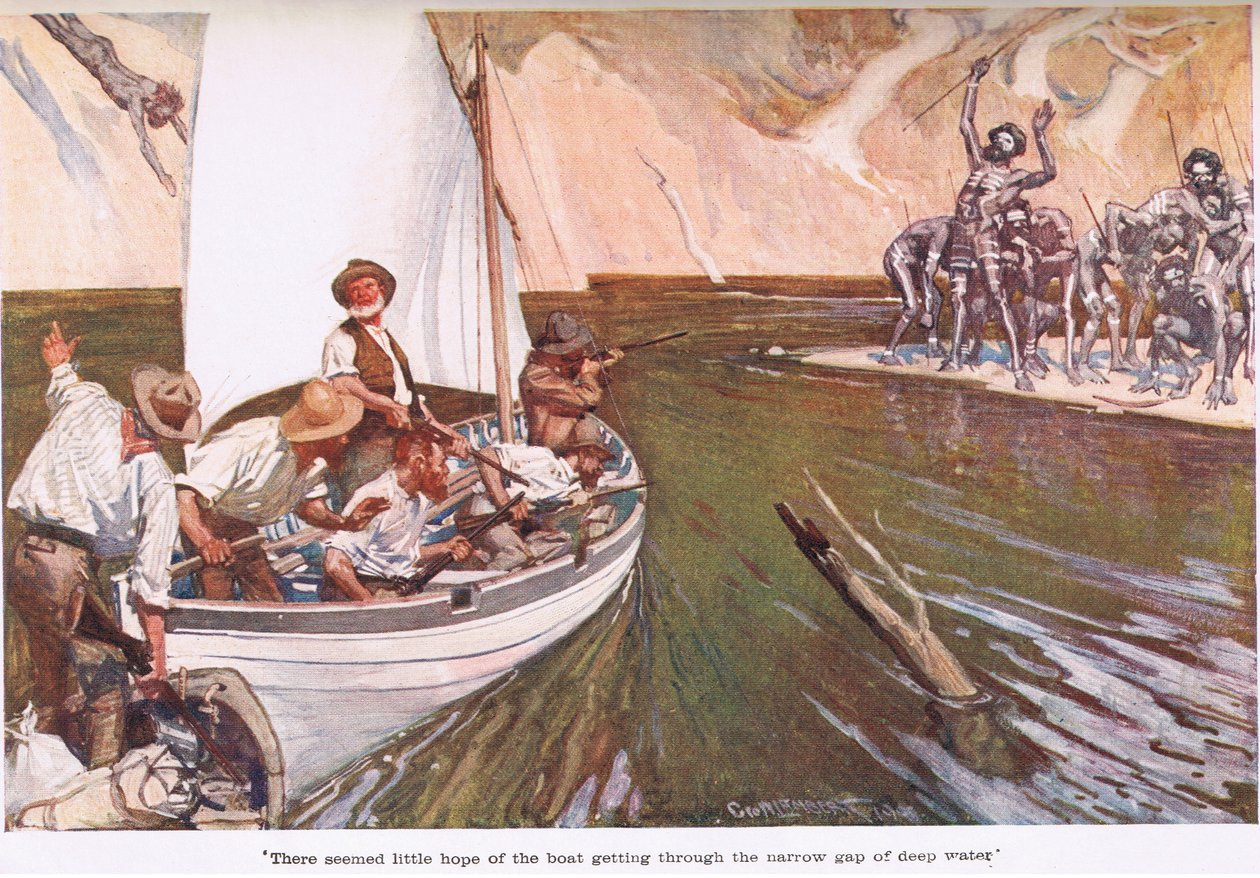Er Leek Weinig Hoop door George Washington Lambert