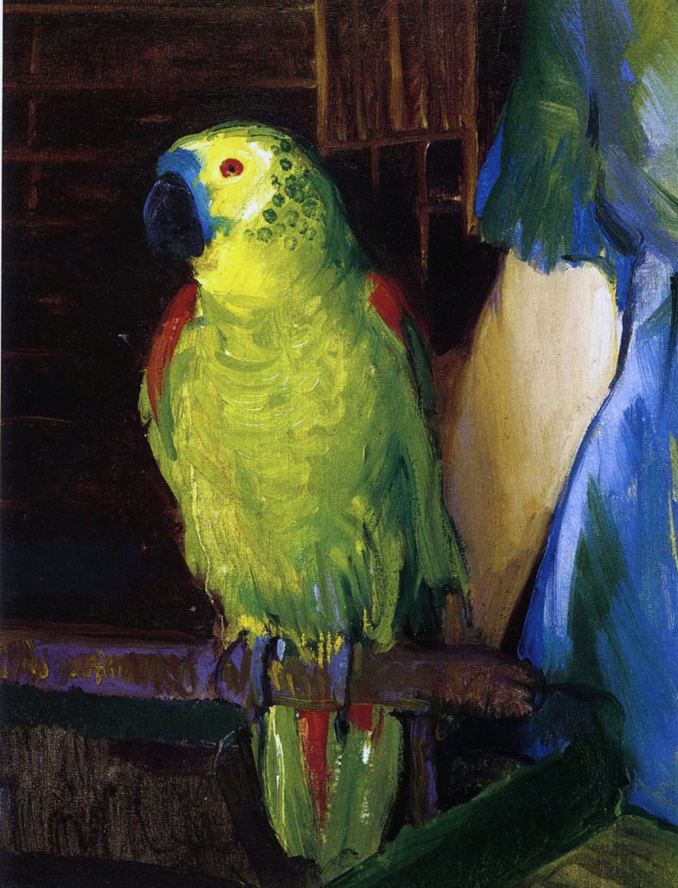 Papegaai, 1915 door George Wesley Bellows