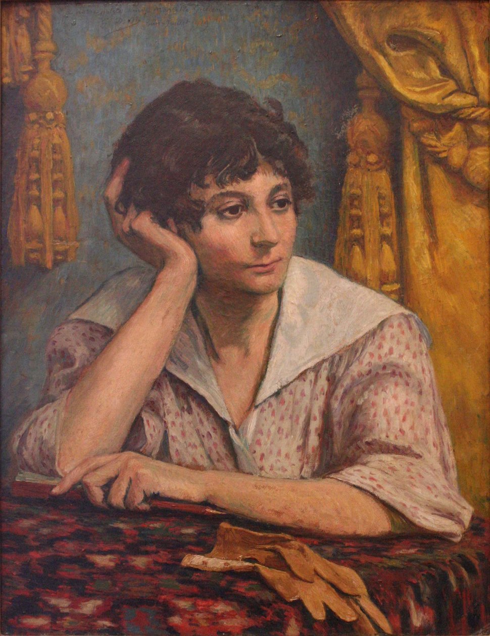 Portret van juffrouw Marcelle Galienn door George Daniel de Monfreid