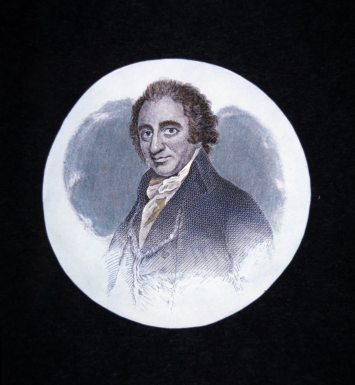 Thomas Paine door George (after) Romney