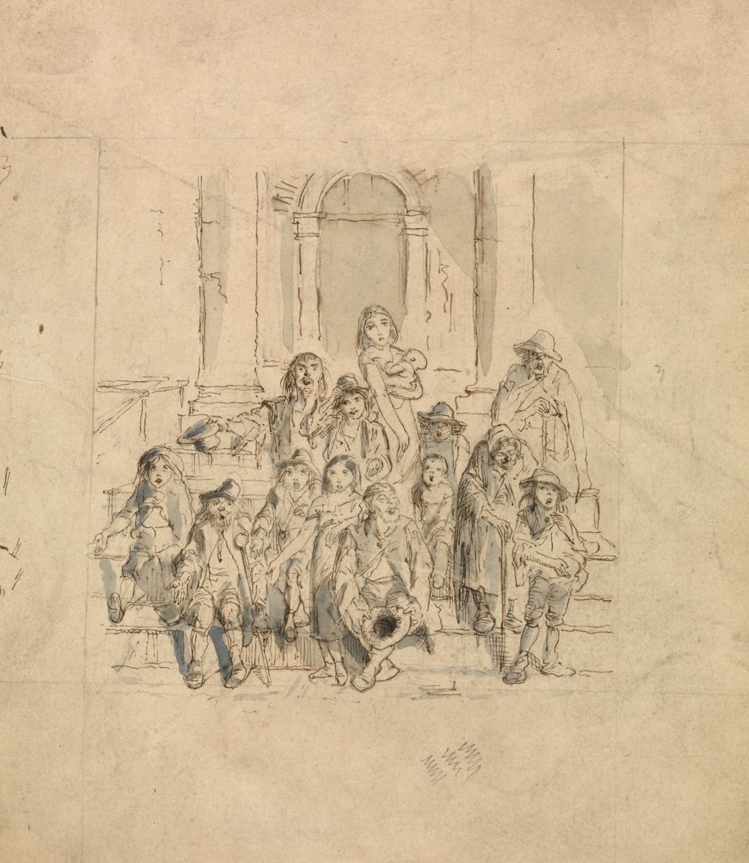 Bedelaars door George Augustus Sala