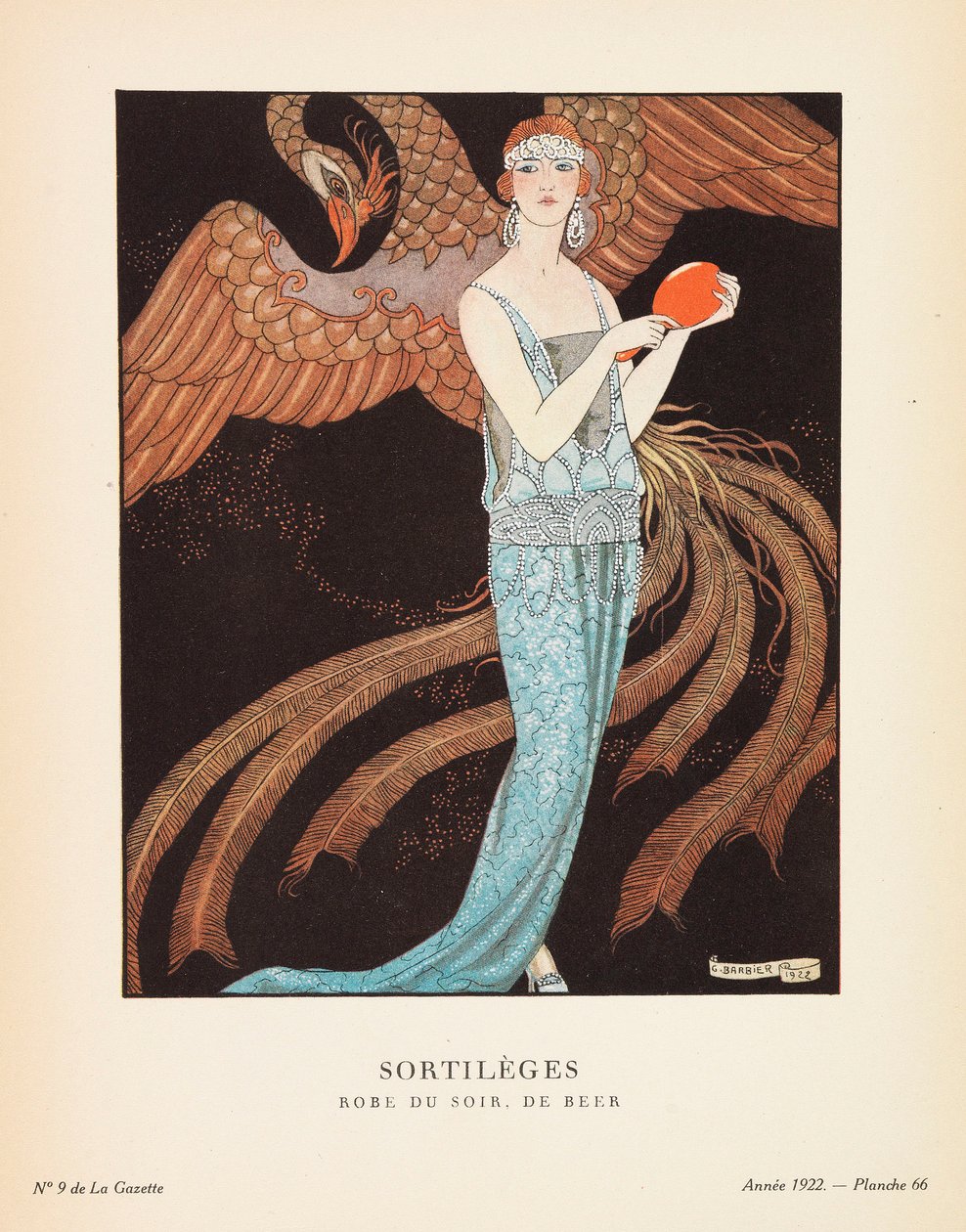 Gazette du Bon Ton, 1922 door George Barbier