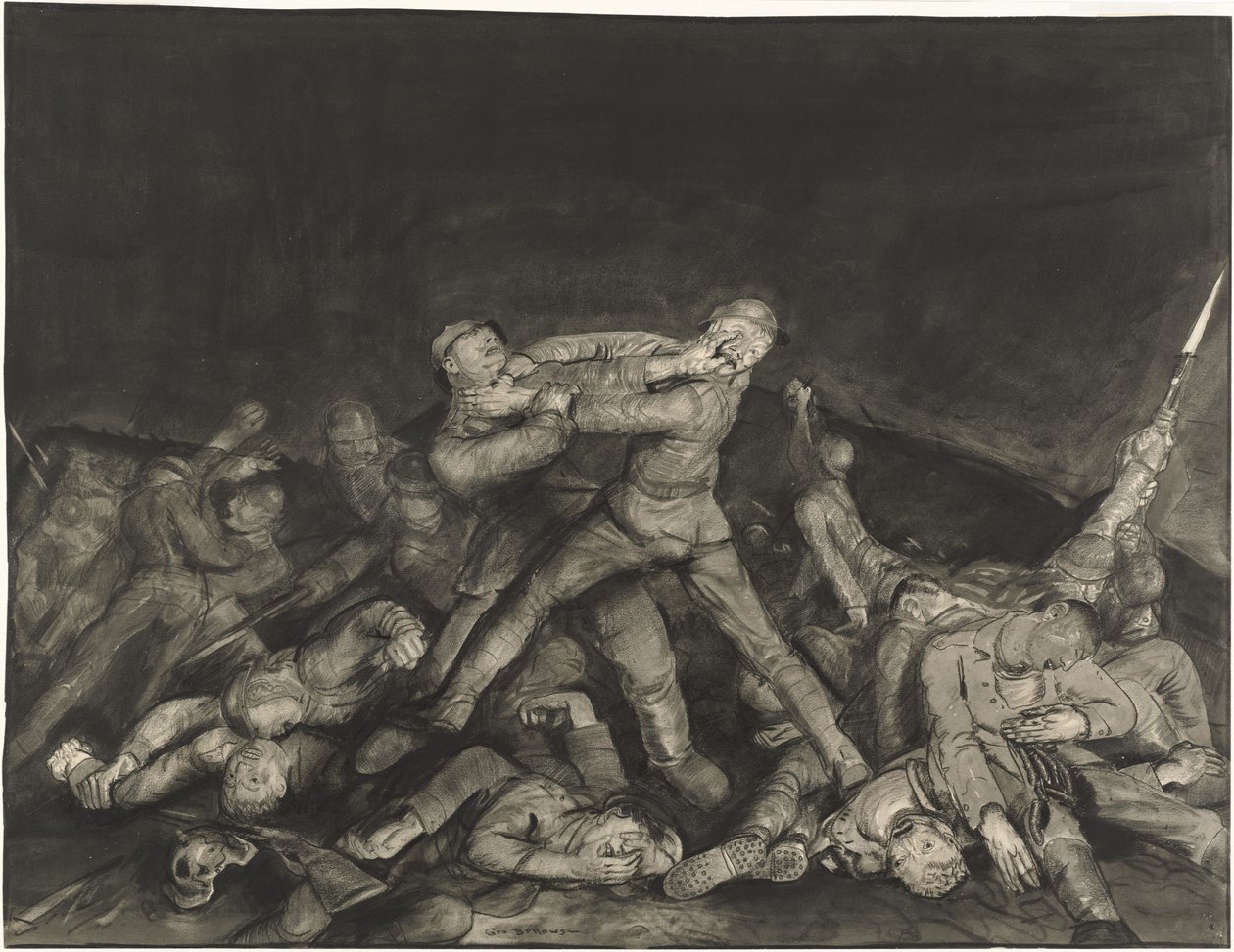 Geest van Sergeant Pelly door George Bellows