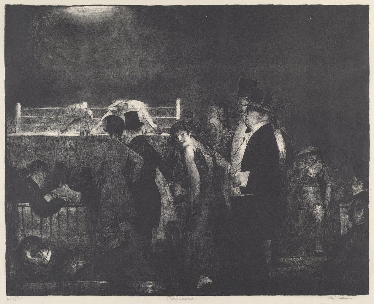 Voorbereidingen door George Bellows