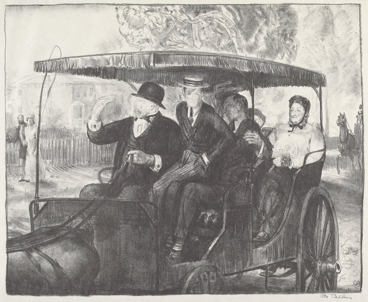 Zondag 1897 door George Bellows