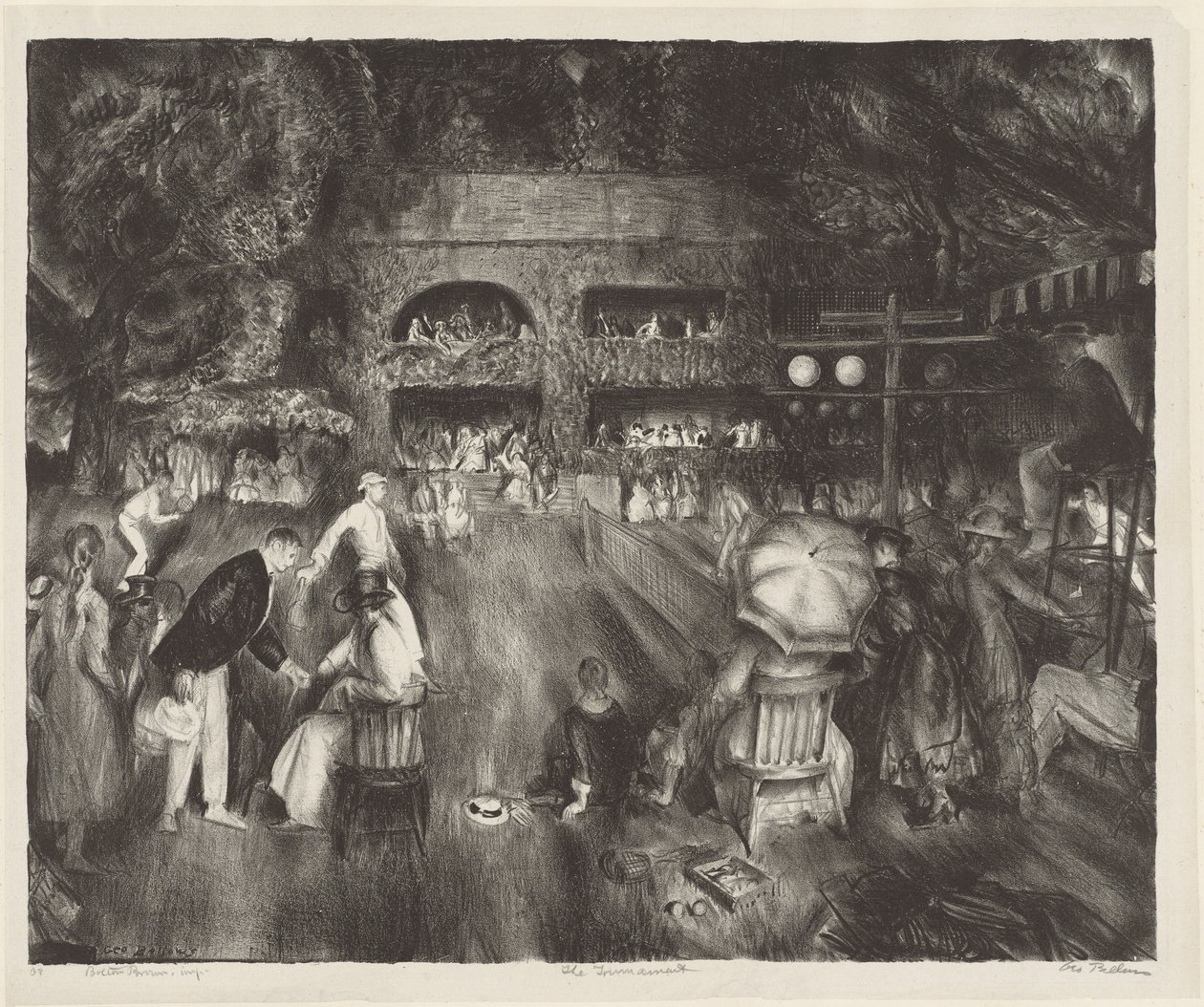 Het Toernooi door George Bellows