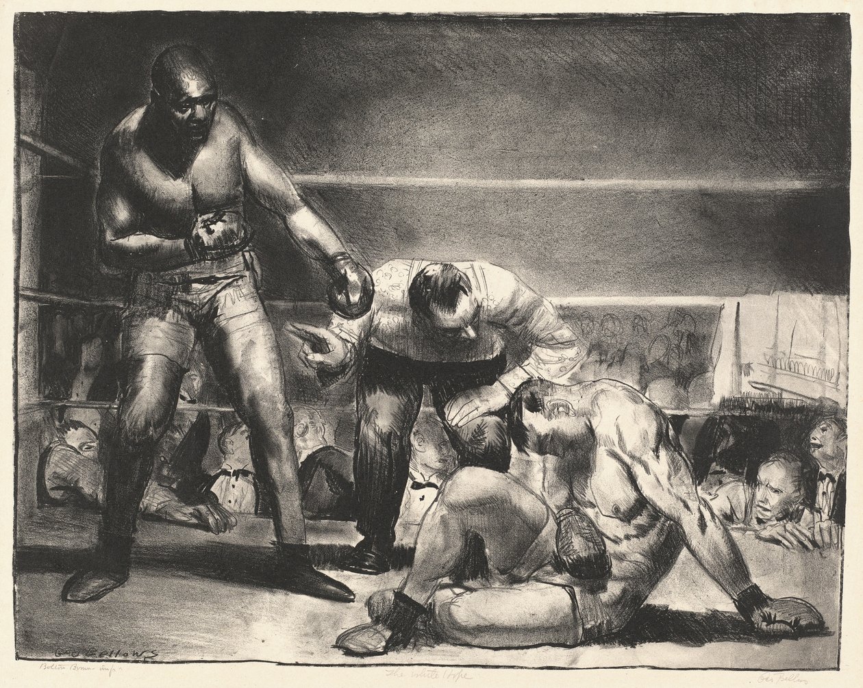 De Witte Hoop door George Bellows
