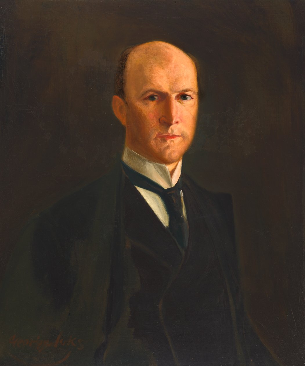 John Quinn, 1908 door George Benjamin Luks