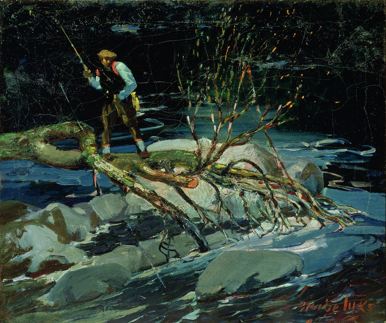 Forelvissen door George Benjamin Luks