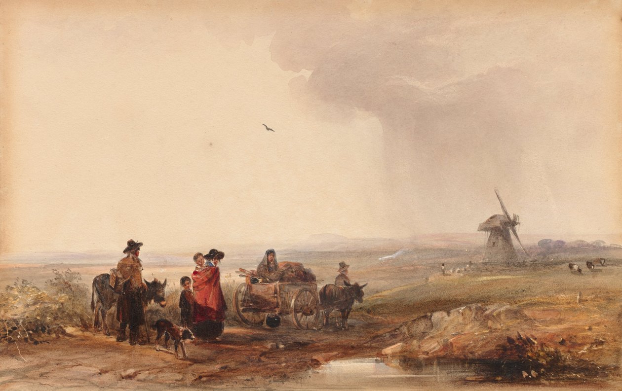 Zigeunerkamp, Nederland door George Bryant Campion