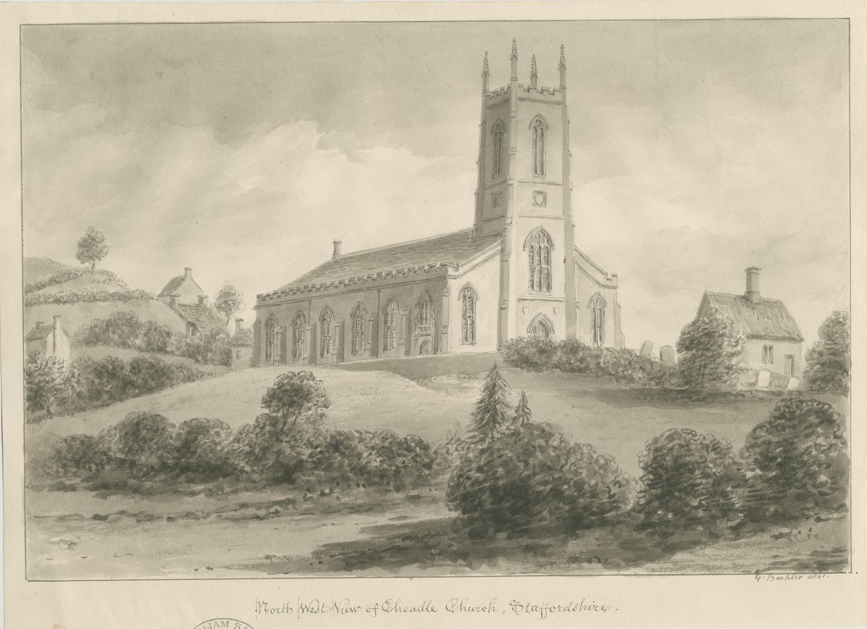 Cheadle Kerk door George Buckler