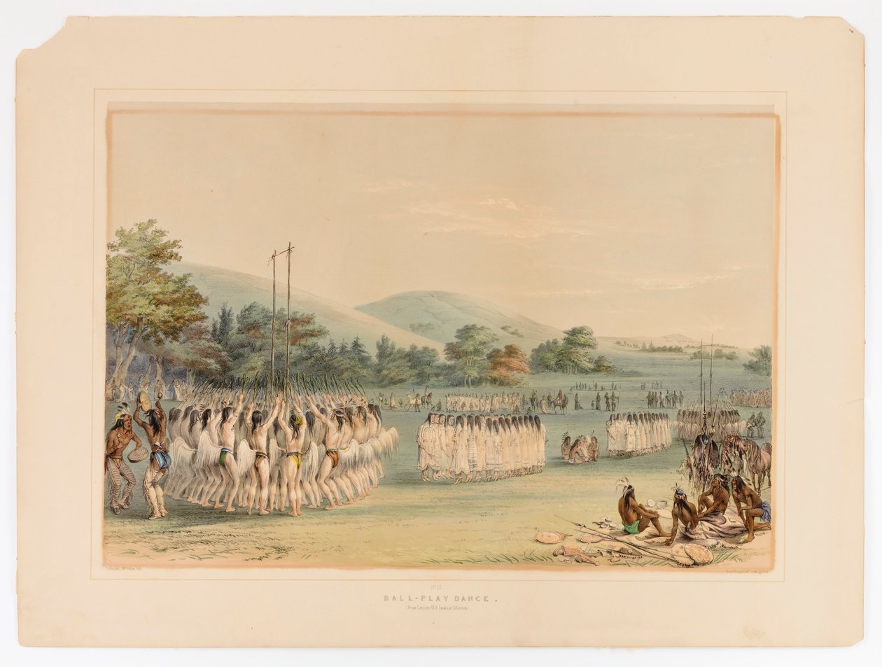Balspeldans--nr.22 door George Catlin