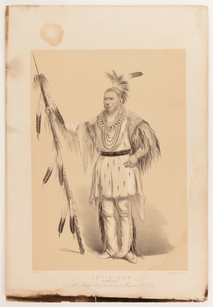 Joc-o-sot, de wandelende beer door George Catlin