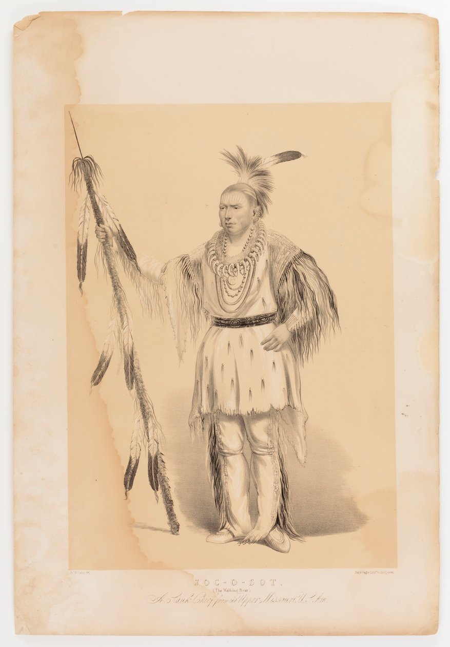 Joc-o-sot, de wandelende beer door George Catlin