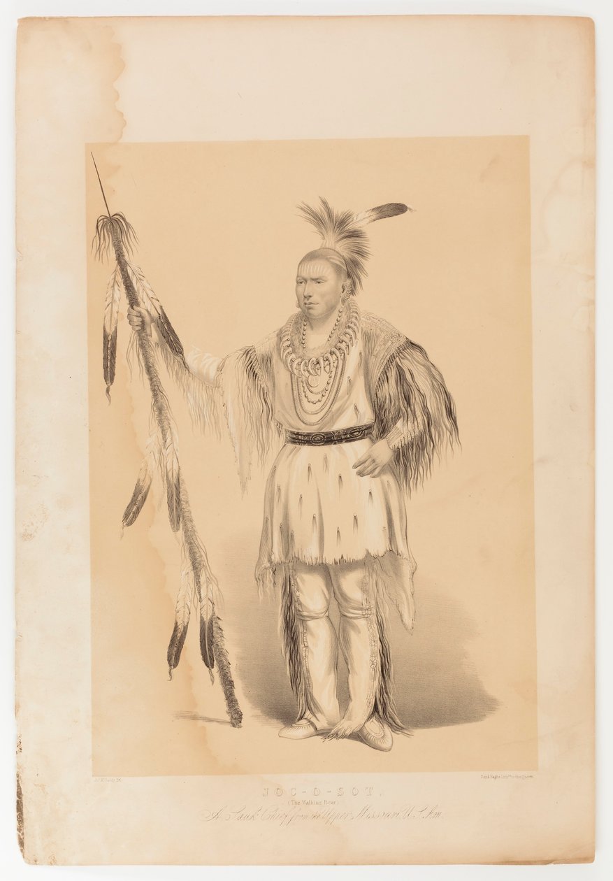 Joc-o-sot, de wandelende beer door George Catlin