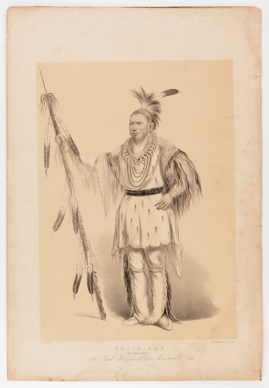 Joc-o-sot, de wandelende beer door George Catlin