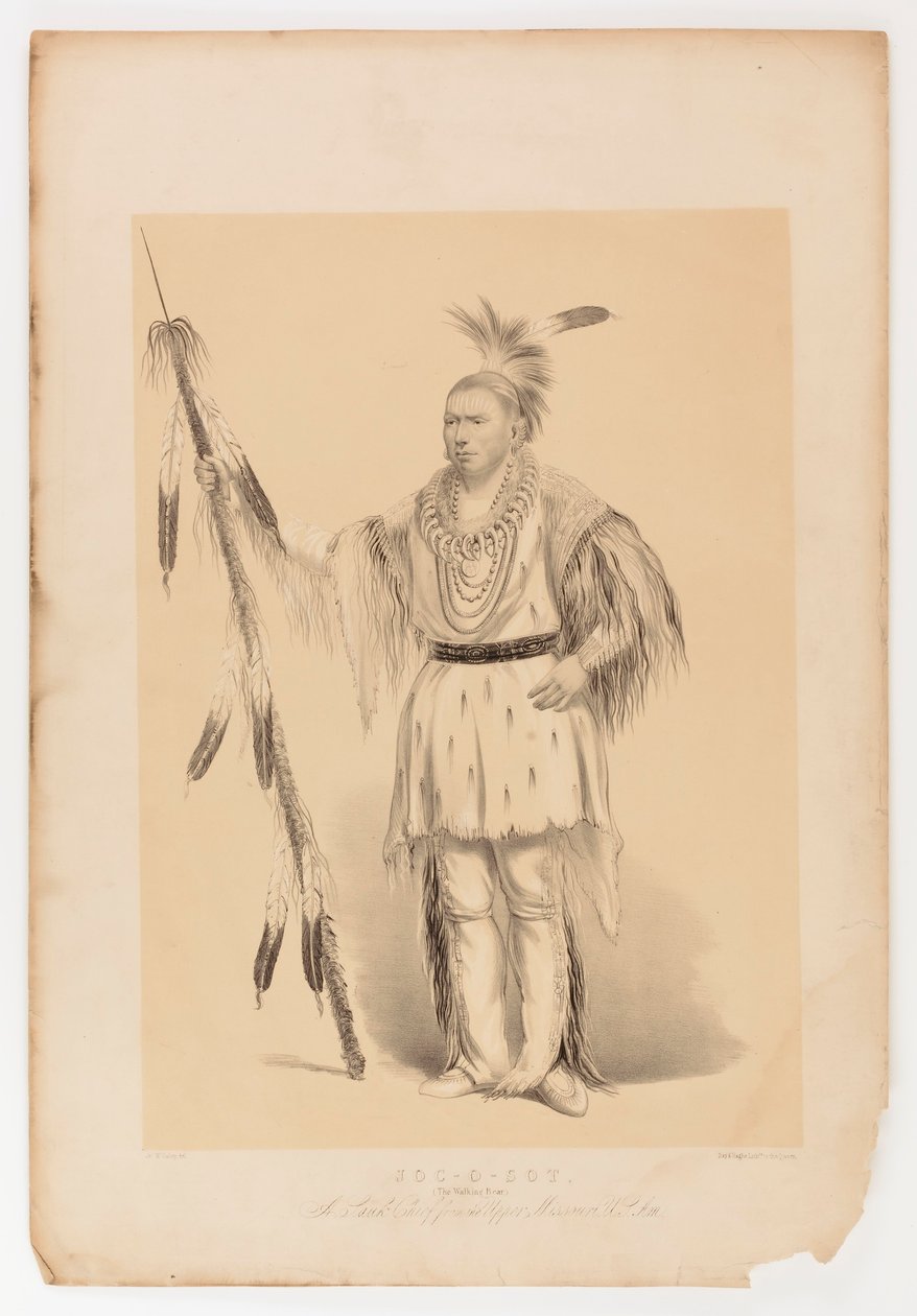 Joc-o-sot, de wandelende beer door George Catlin