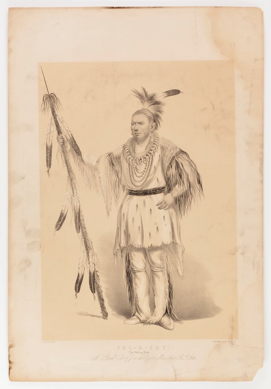 Joc-o-sot, de wandelende beer door George Catlin