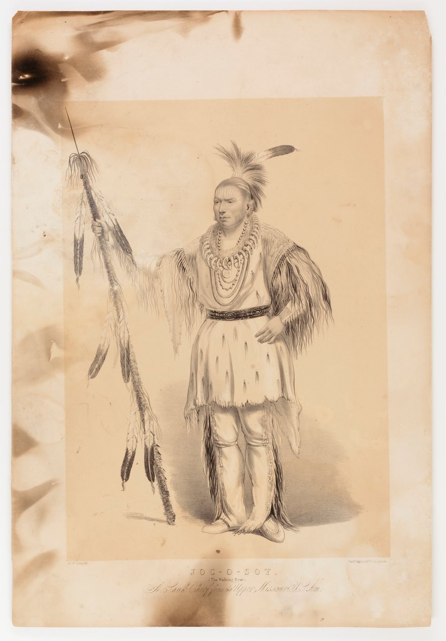 Joc-o-sot, de wandelende beer door George Catlin