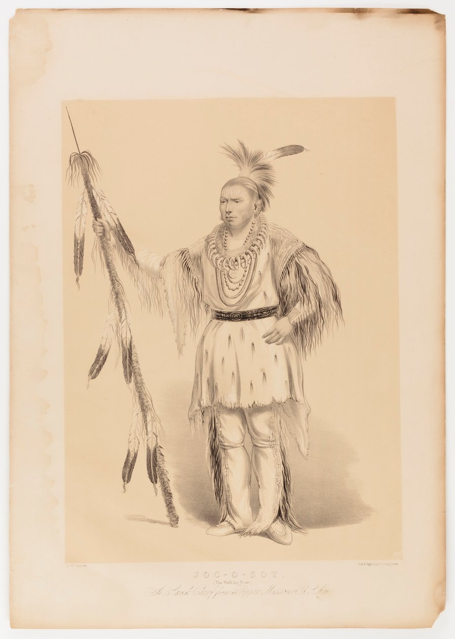 Joc-o-sot, de wandelende beer door George Catlin