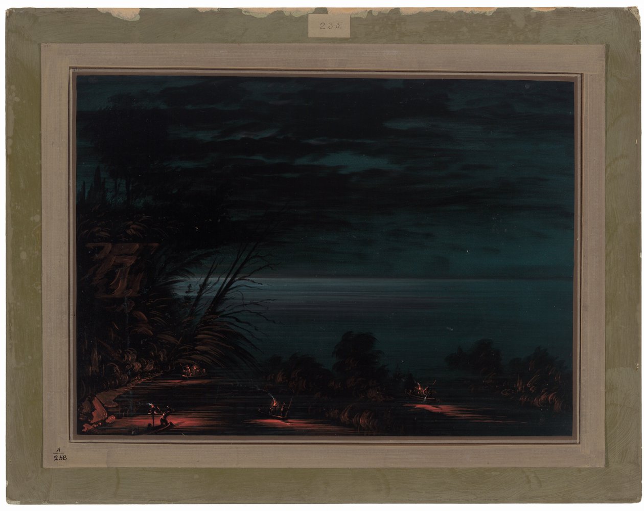 Zalm Spietsen - Ottowas, 18611869 door George Catlin