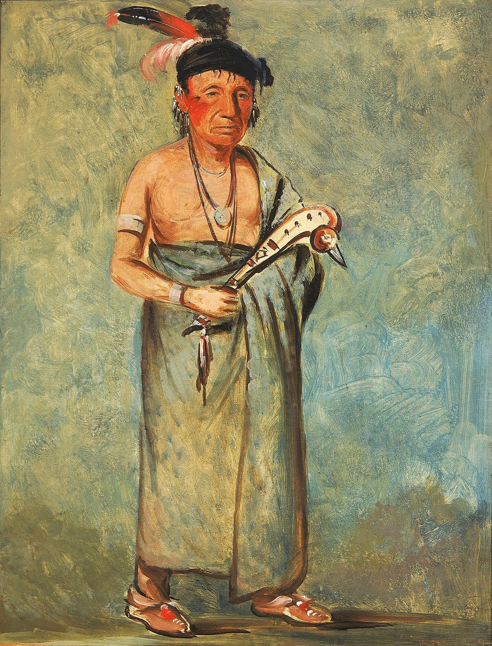 Span-e-o-née-kaw, De Spanjaard door George Catlin