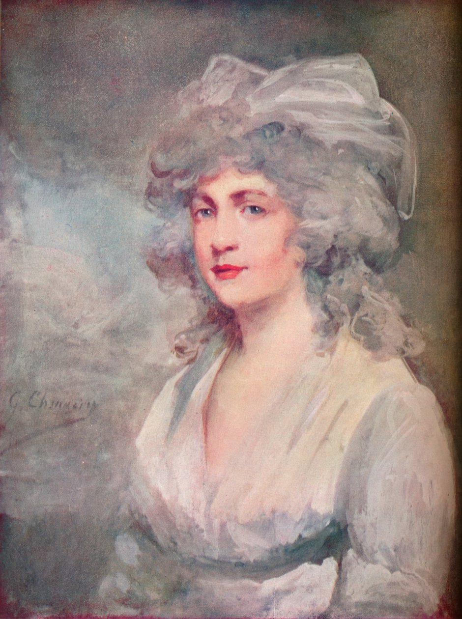Miss ODwyer, ca. 1799 door George Chinnery
