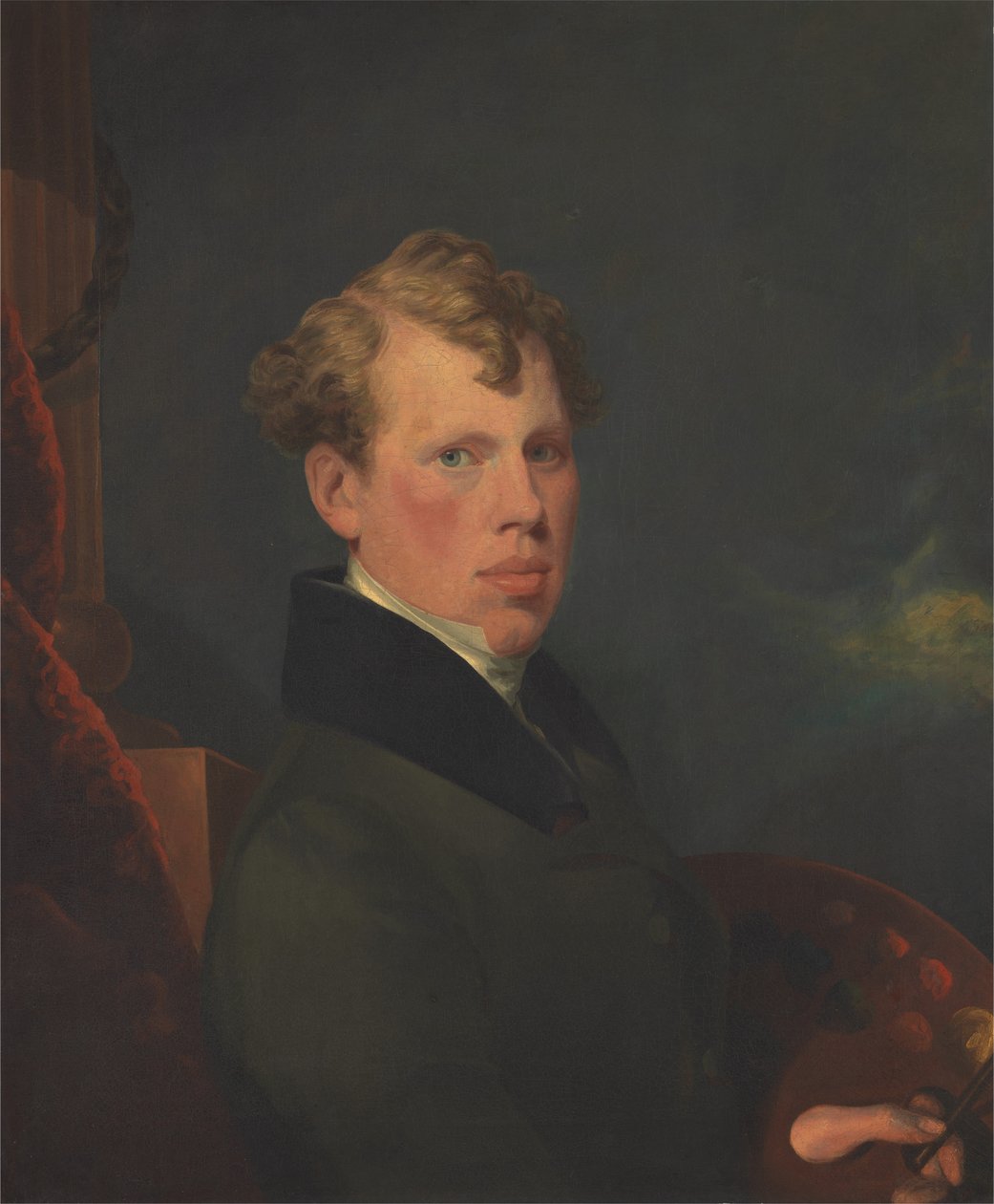 Zelfportret door George Chinnery
