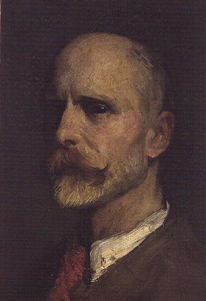 Zelfportret door George Clausen