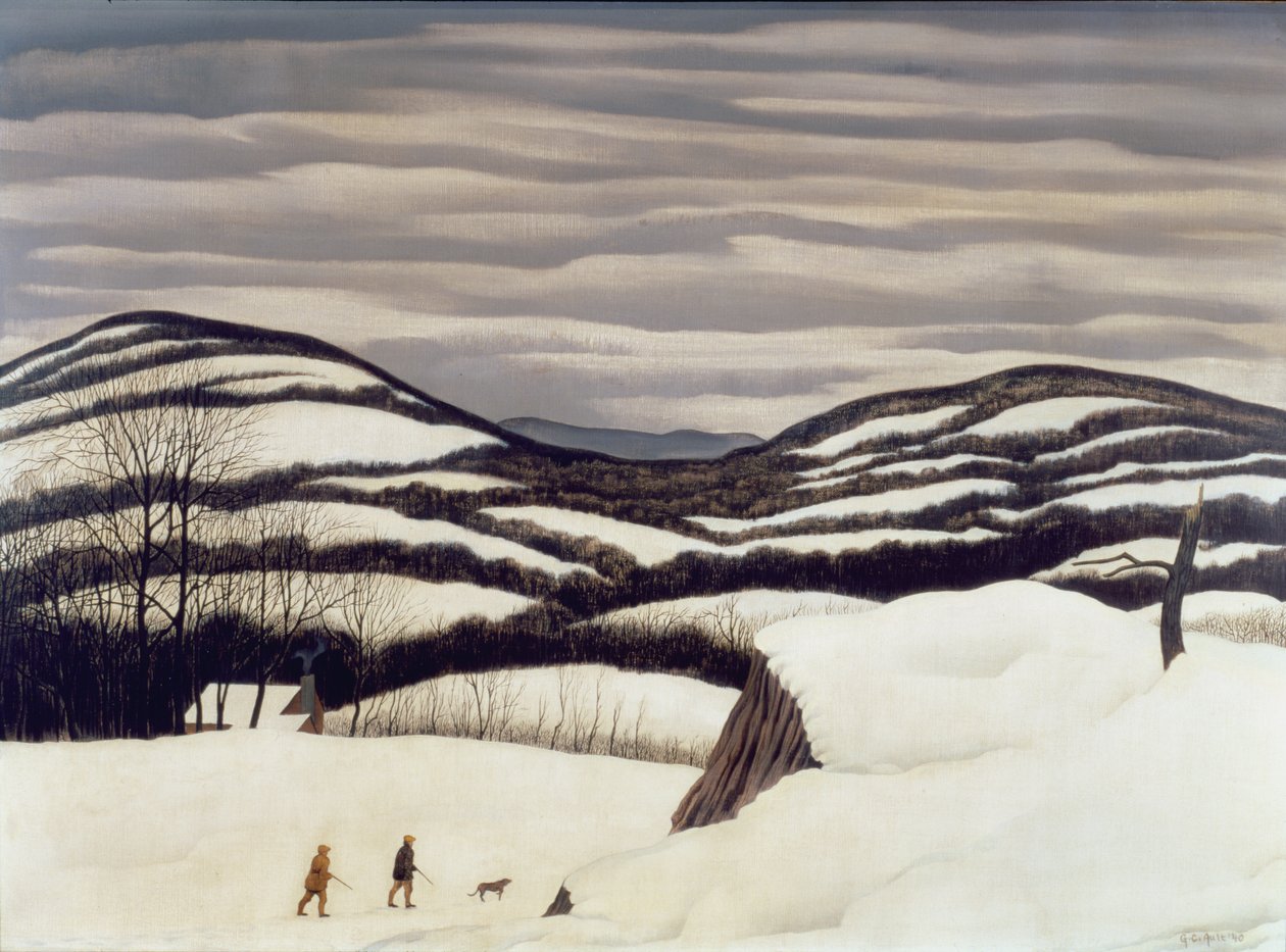 Jagers door George Copeland Ault