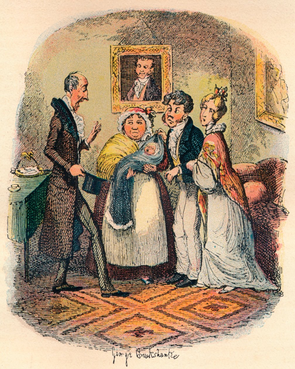 Doop in Bloomsbury door George Cruikshank