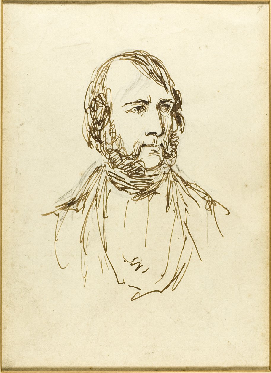 Zelfportret door George Cruikshank