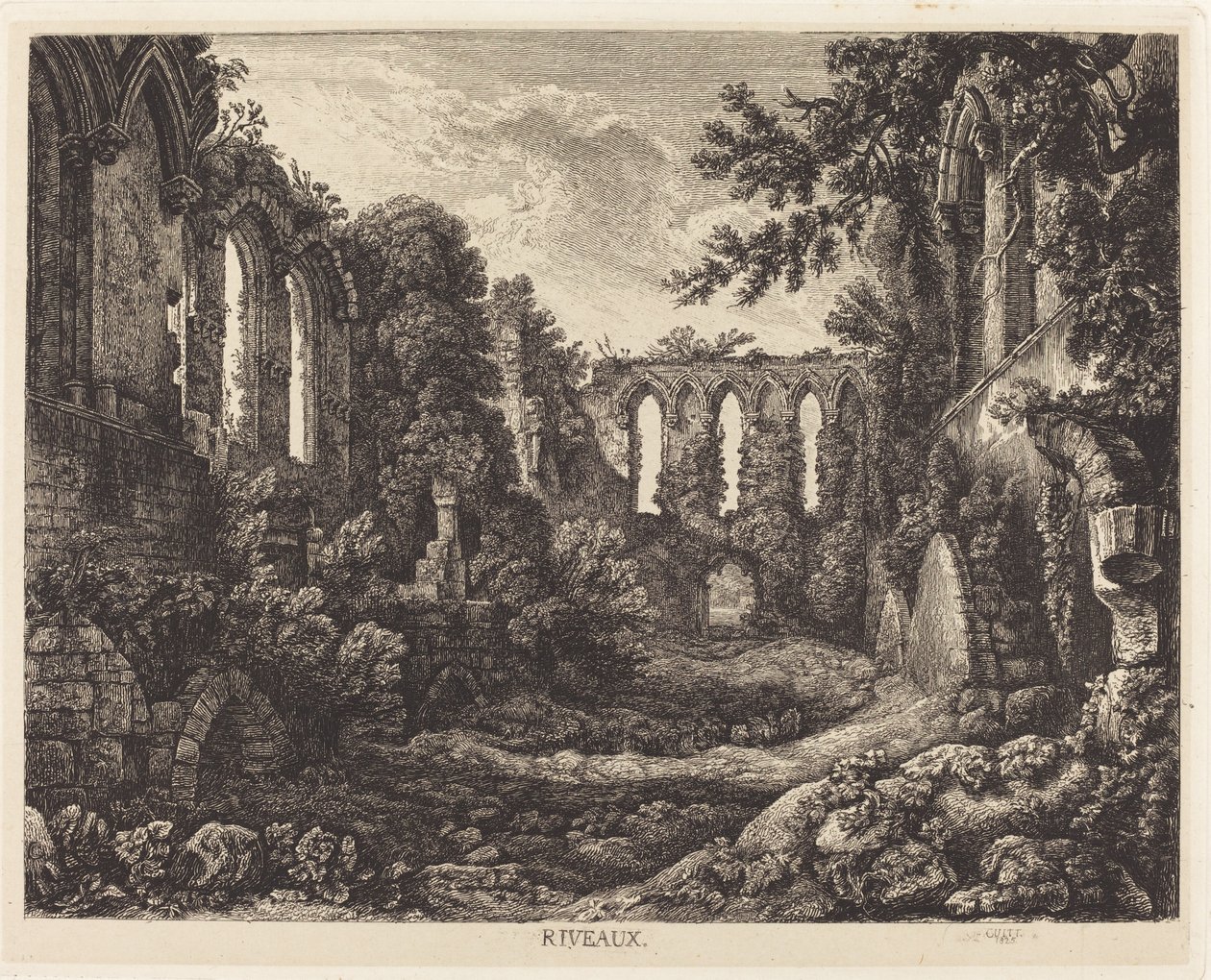 Riveaux door George Cuitt the Younger