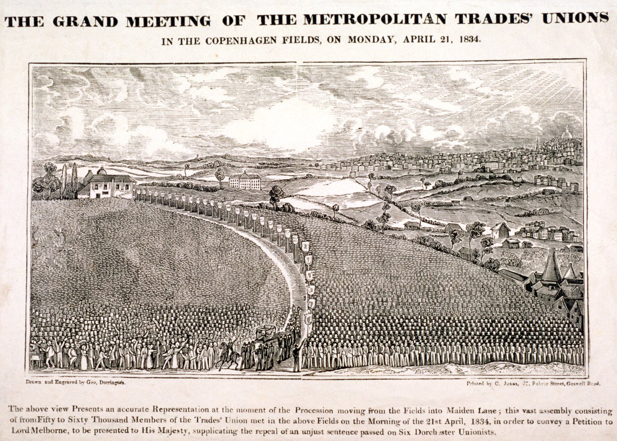 Copenhagen Fields, Islington, Londen door George Dorrington