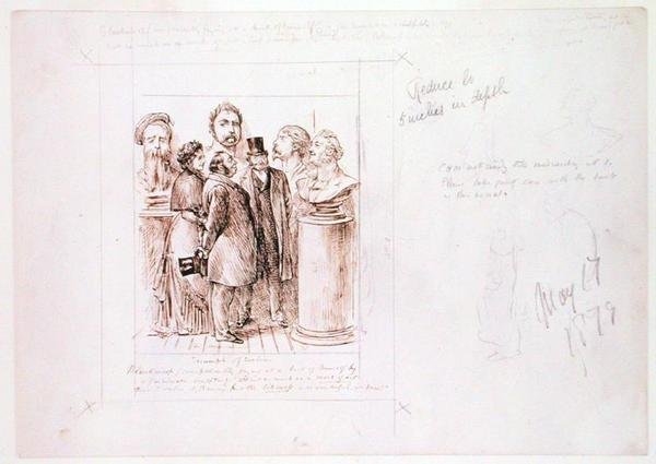 De Triomf van het Realisme door George du Maurier