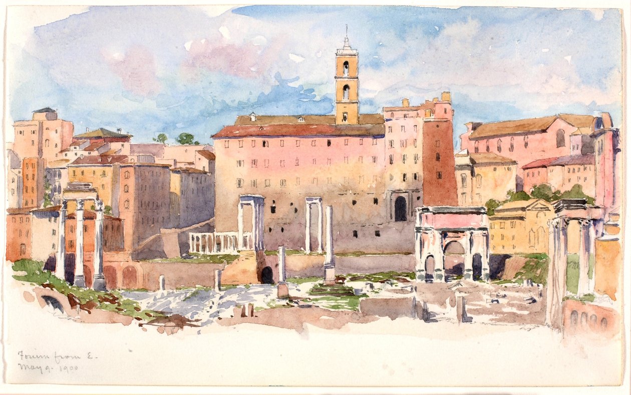 Forum van E door George Elbert Burr