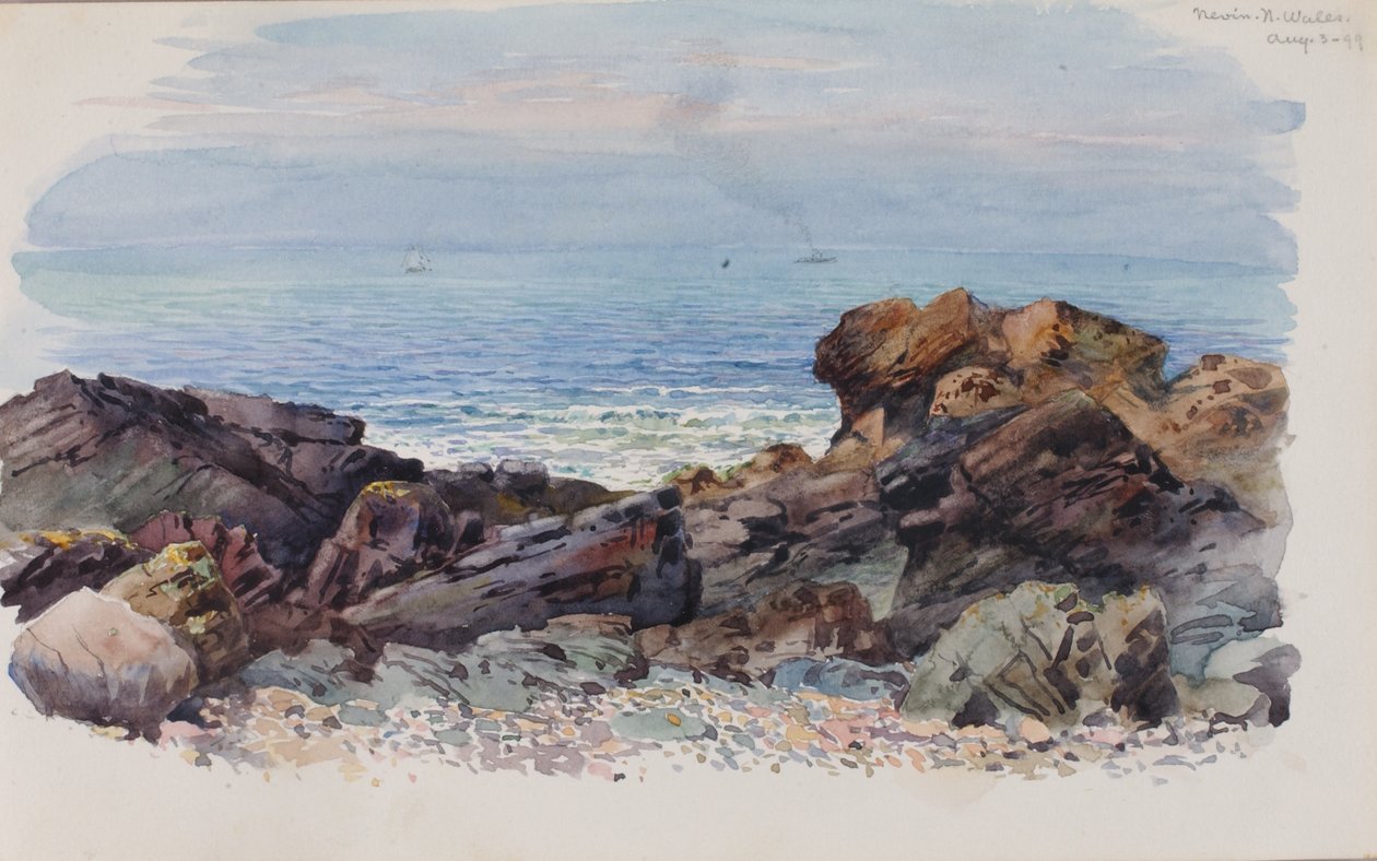 Nevin, Noord-Wales, 1899 door George Elbert Burr