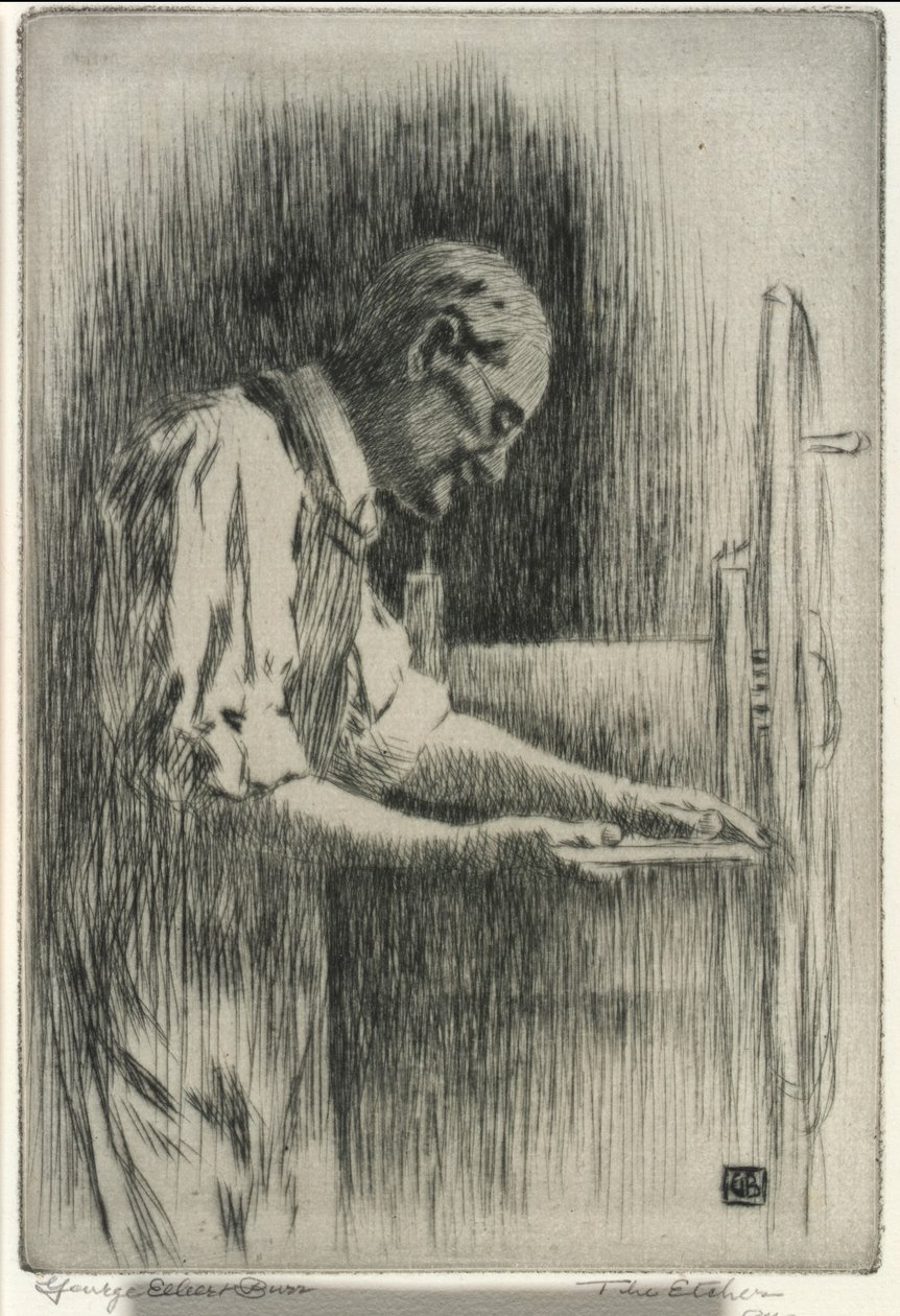 De Etcher door George Elbert Burr