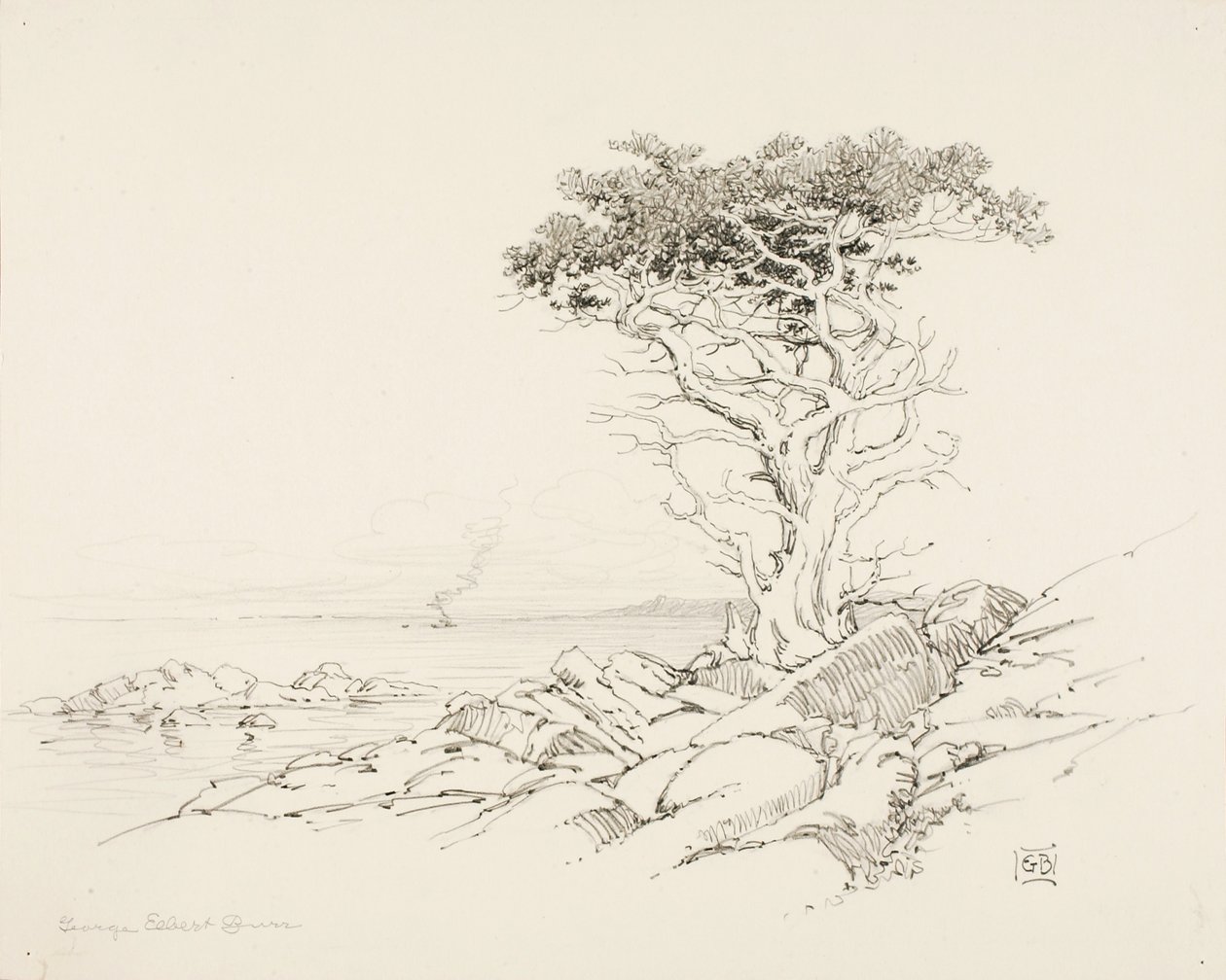 Zonder titel door George Elbert Burr