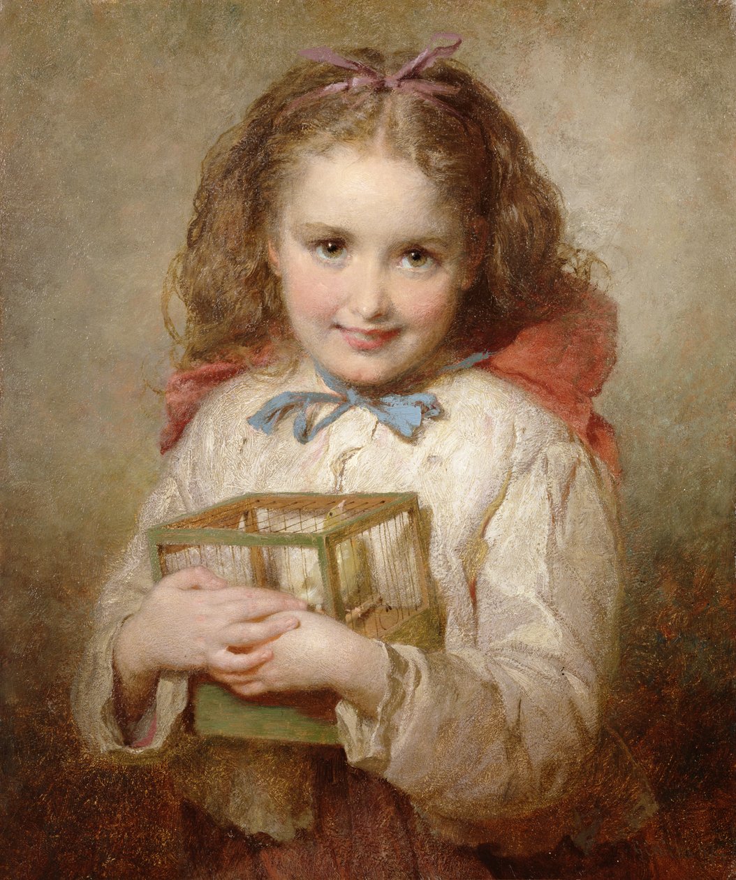 Het verjaardagsgeschenk door George Elgar Hicks
