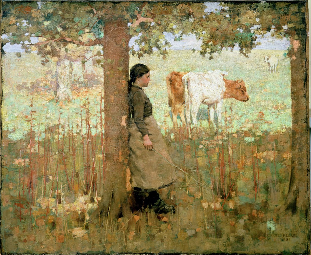 Middag, 1885 door George F. Henry