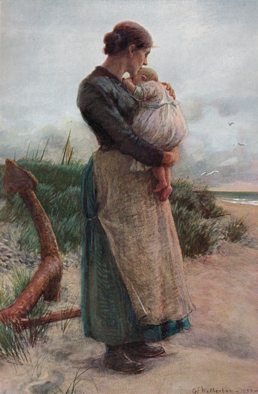 Een Vissersschat, ca. 1870-1906, 1906 door George Faulkner Wetherbee