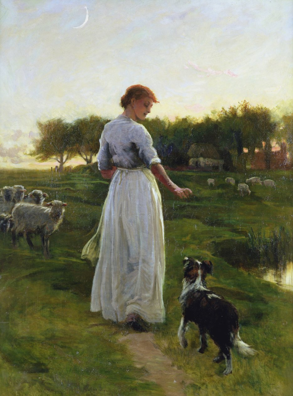 Onbekend schilderij door George Faulkner Wetherbee