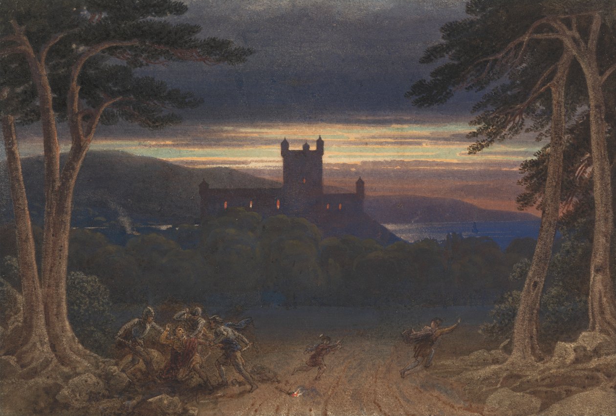 De Moord op Banquo door George Fennell Robson