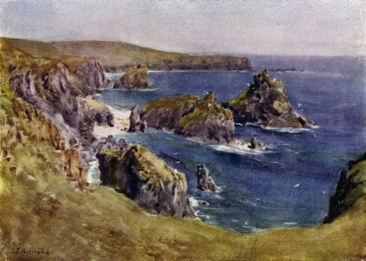 Kynance Cove door George Franck Nicholls