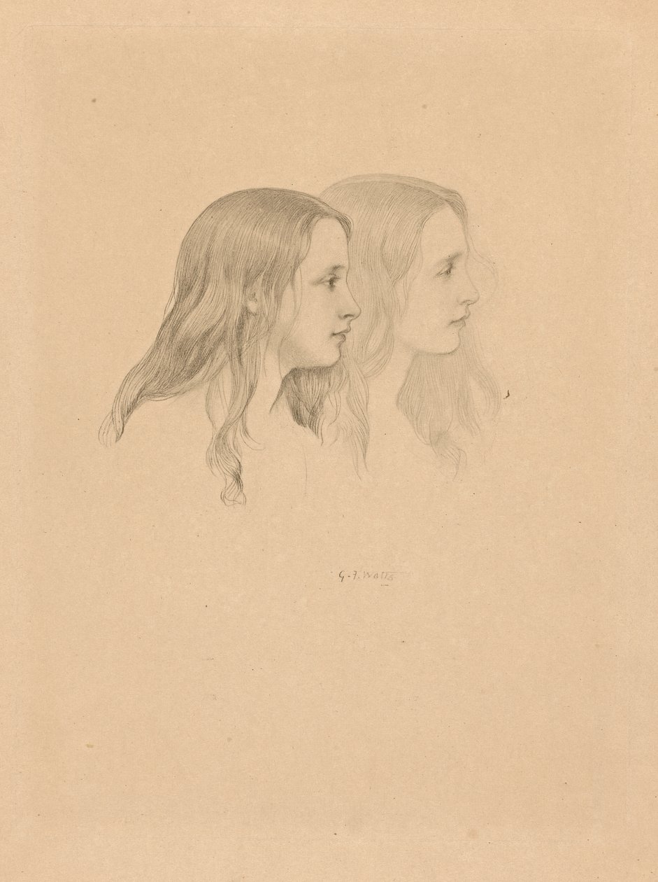 Zonder titel door George Frederic Watts