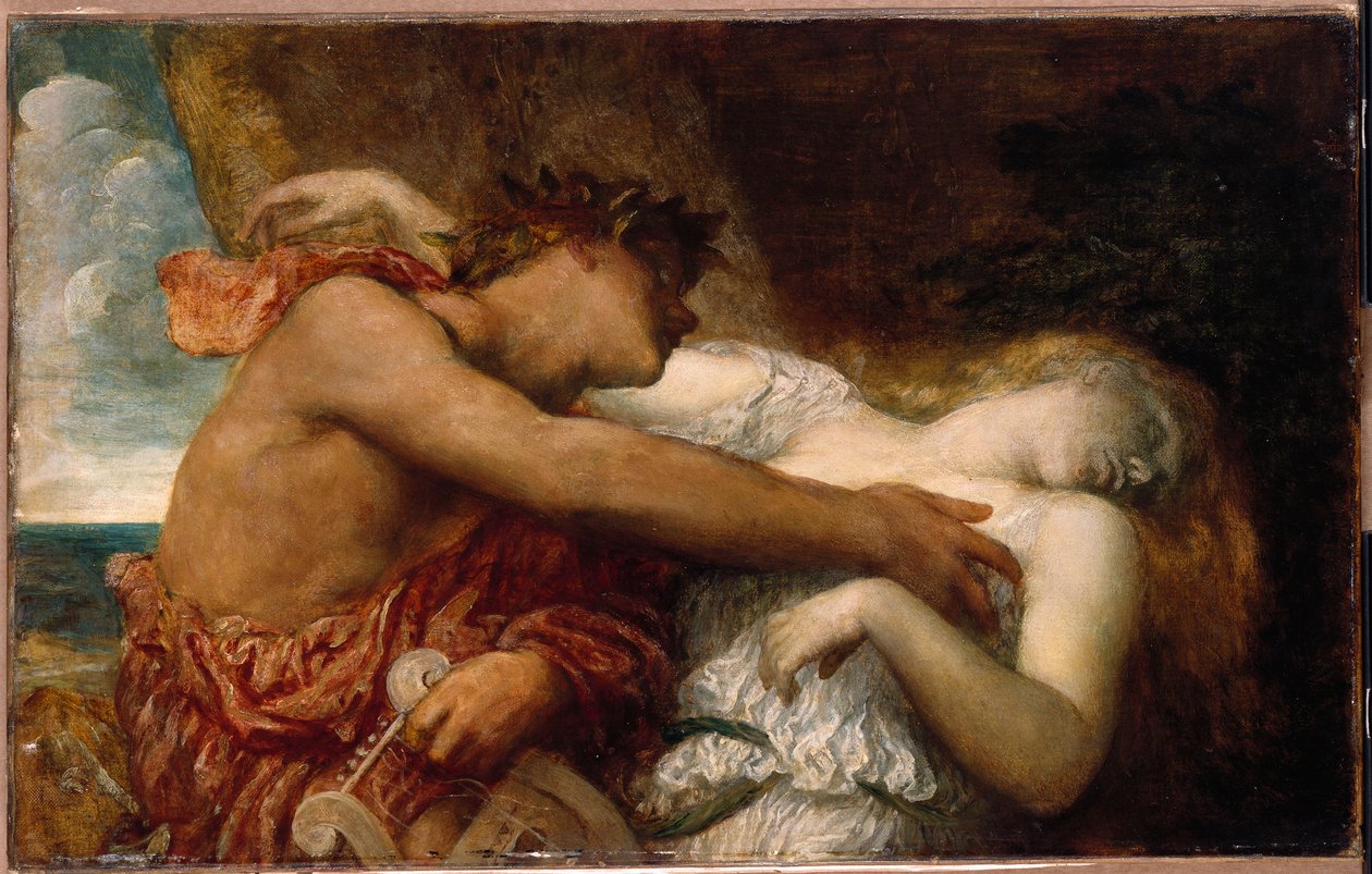 Orpheus en Eurydice door George Frederick Watts